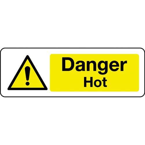 Danger Hot - Sign