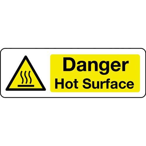 Danger Hot Surface - Sign