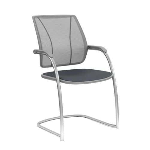 Mesh Office Chair - Grey - 15-Year Guarantee - Diffrient Humanscale