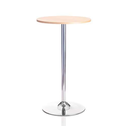 Astral Tall Table with Trumpet Frame - Modern Bar Height Table