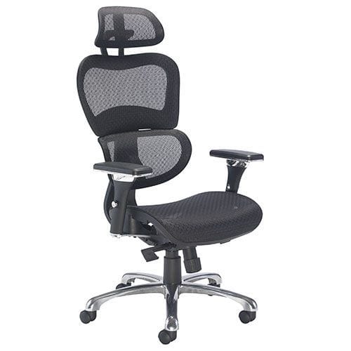 Moon High Back Mesh Office Chair with Headrest