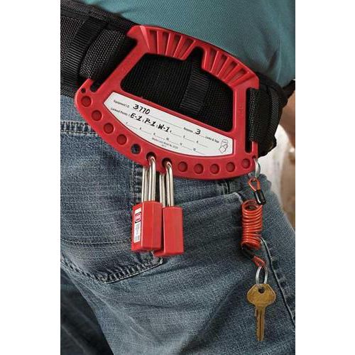 Safety Padlock Caddy