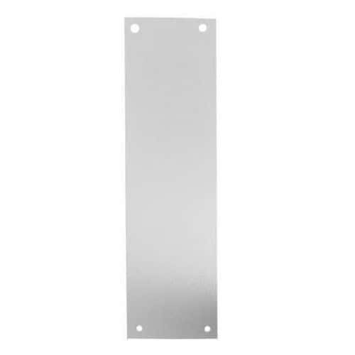 Budget Plain Finger Plate - 300 x 75 x 1.5mm - Aluminium