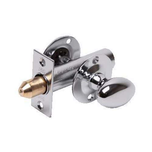 Bathroom Privacy Set - Polished Chrome