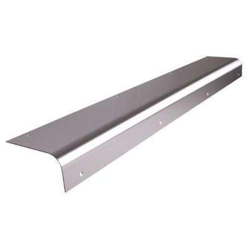 Altro Round Nose Door Step - 825mm - Stainless Steel