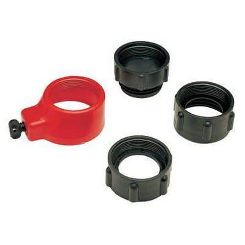 Drum Adaptor Set - Plastic/Steel Closures - Male/Female