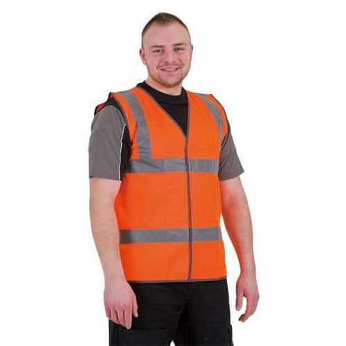 Hi Vis Waistcoat Orange