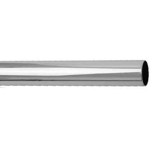 25mm Round Steel Hanging Tube - 2500mm Length - Chrome Plated