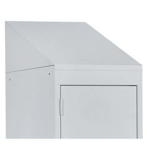Sloping Top for the Commercial Lockers