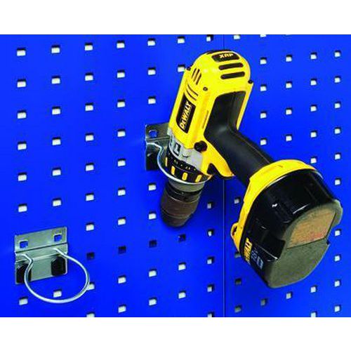 Power Tool Loops For Perforated Walls - Tool Storage Bott