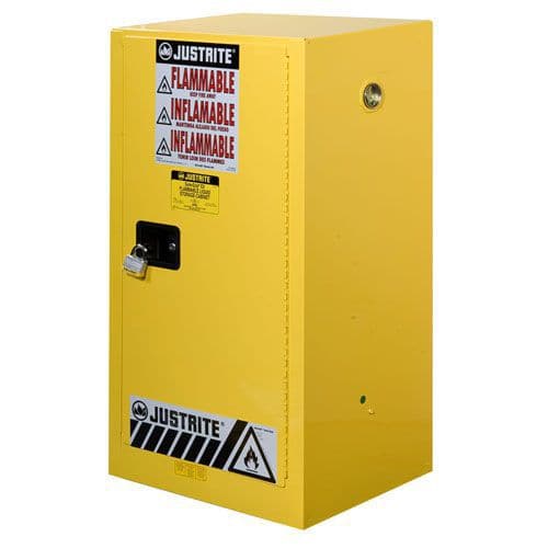 Justrite Compact Self Close Flammable Storage Cabinet