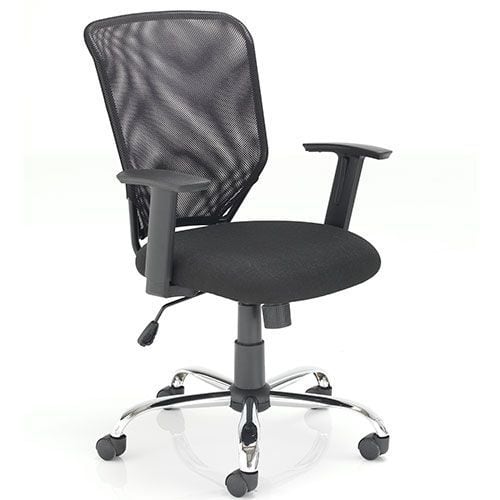 Office Chair With Mesh Back -  Adjustable Arms - Stellar