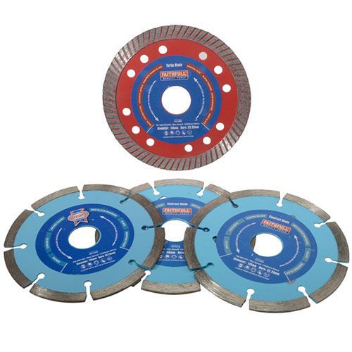 4 Piece Diamond Blade Set