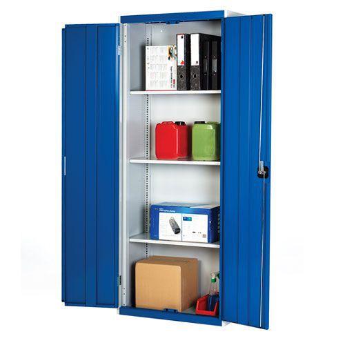 Bott Cubio Metal Storage Cabinet With 3 Shelves 2000x1050mm