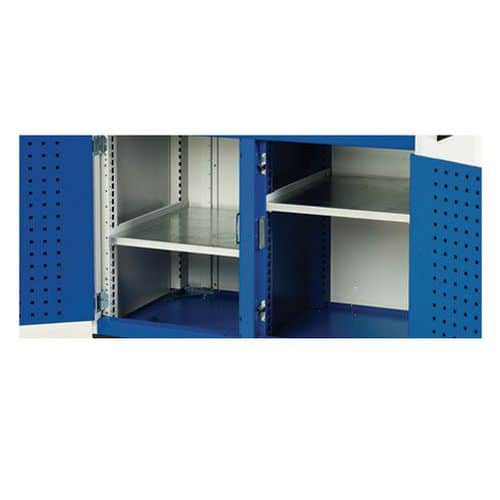 Bott Cubio Galvanised Steel Shelving Kit 400x525mm