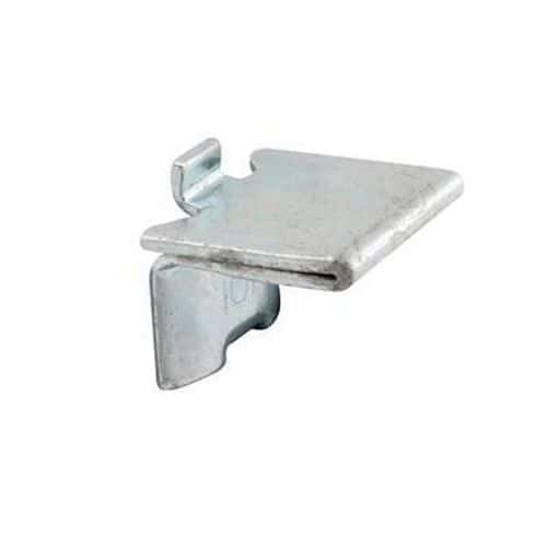 Heavy Duty Raised Bookcase Clip - Bright Zinc Plated