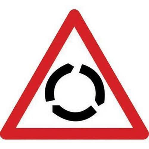 Roundabout - Class 2 Sign