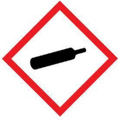 Gas Under Pressure Symbol Stickers