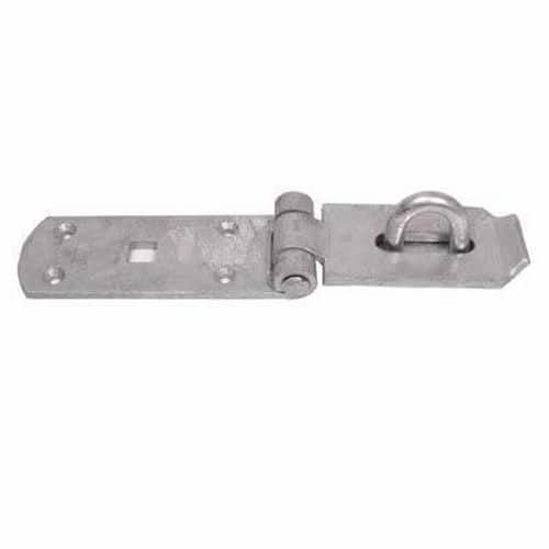 Heavy Duty Secure Pattern Galvanised Hasp & Staple - 250mm