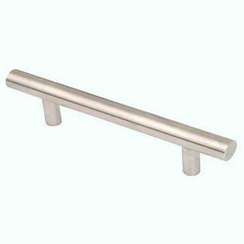 Altro 12mm Chunky T-Bar Cabinet Handle - 128mm Centres - Satin Stainless Steel