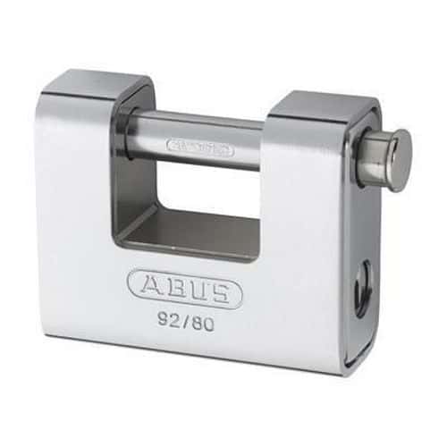 ABUS Series 92 Steel Shutter Padlock - 80mm - Steel