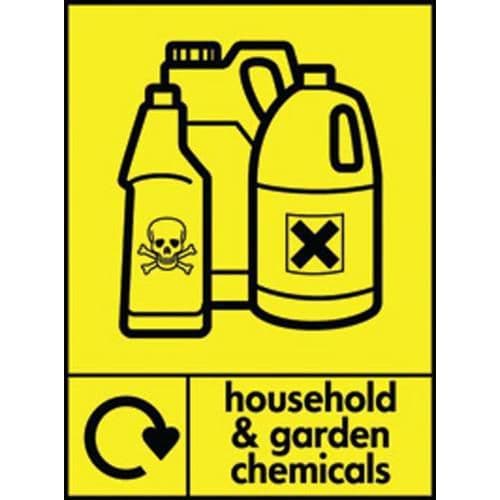 Household & Garden Chemicals Sign