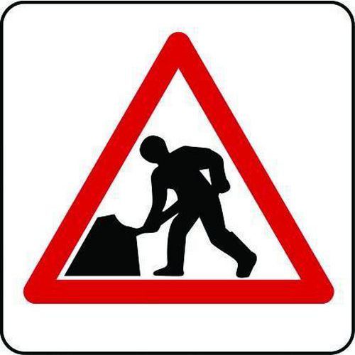 Road Works - Aluminium Sign