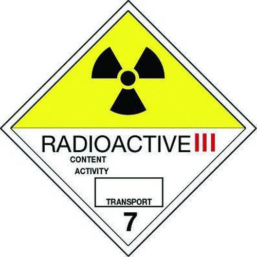 ADR RID IMDG & IATA/ICAO Labels with Class Numbers