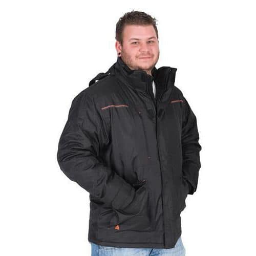 Parka Coat - 100% PVC-Coated Polyester - Elasticated Cuffs - Edson