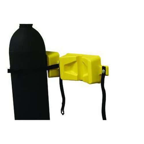 Gas Cylinder Wall Bracket - Polyethene - Fits 75mm To 543mm