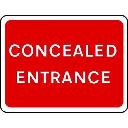 Concealed Entrance - Sign