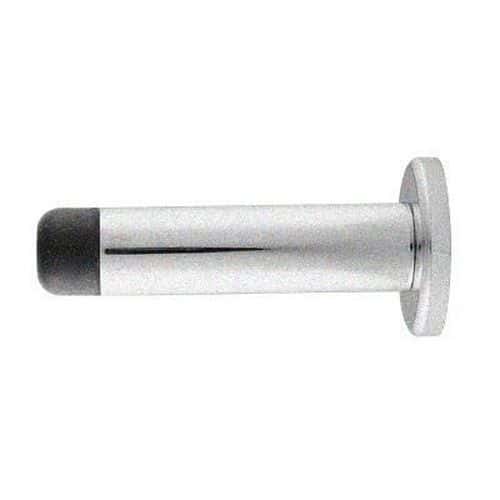 Concealed Fixing Projection Door Stop - 70mm - Satin Chrome