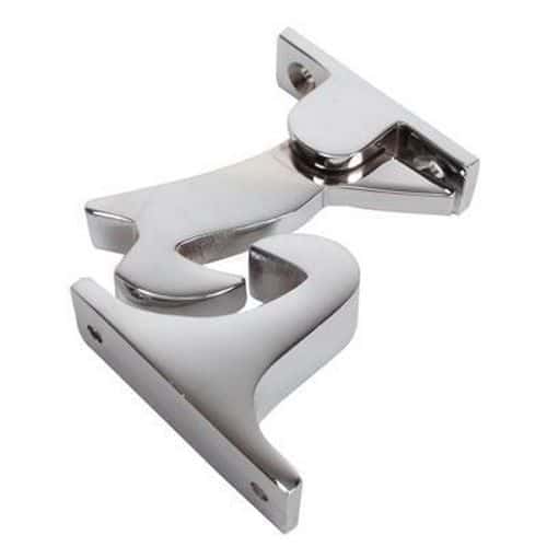 Gravity Door Holder - 60mm - Polished Chrome