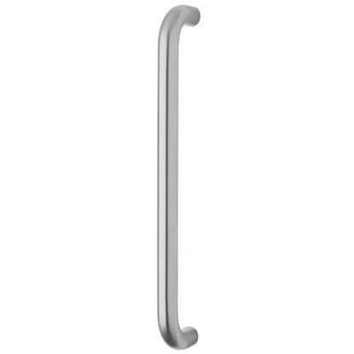 Budget Bolt Fix Pull Handle - 300mm Centres - Satin Stainless Steel