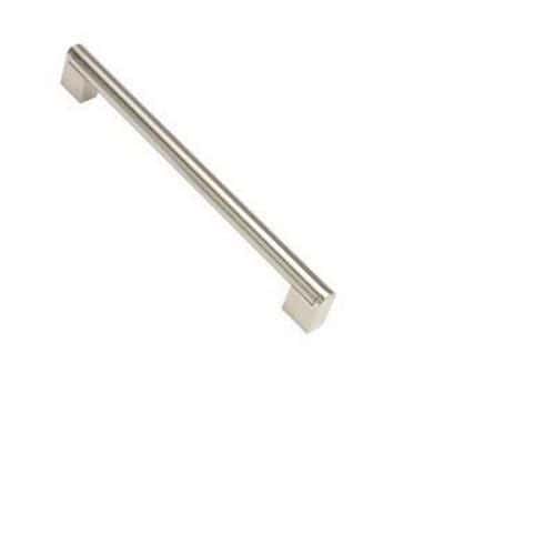 14mm Bar Cabinet Handle - 160mm Centres - Brushed Nickel