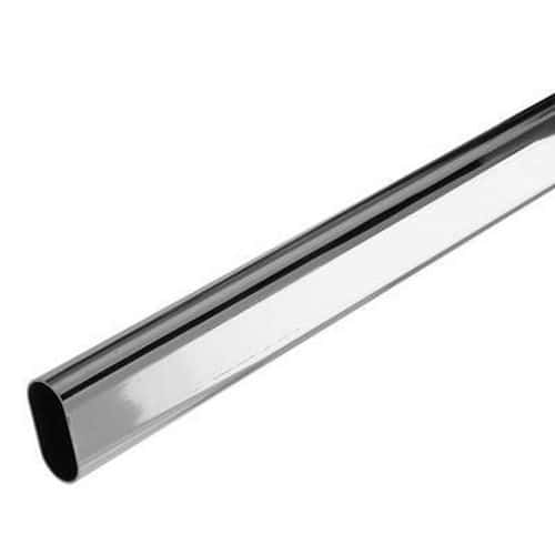 30 x 15mm Oval Steel Tube - 1829mm Length - Chrome Plated
