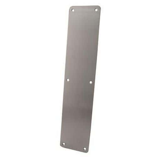 A-Spec Finger Plate - 400 x 75 x 1.5mm - 316 Satin Stainless Steel