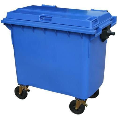 Large Four Wheel Wheelie Bin - 660L