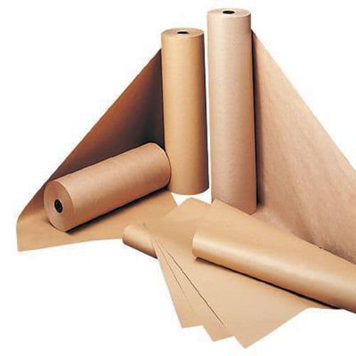 Recycled Brown Wrapping Paper Roll From Kraft