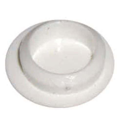 Hole Screw Cover Cap - 8mm - White