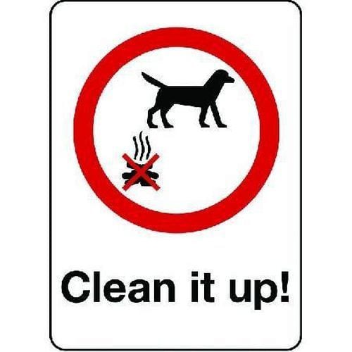 Clean It Up! - Sign