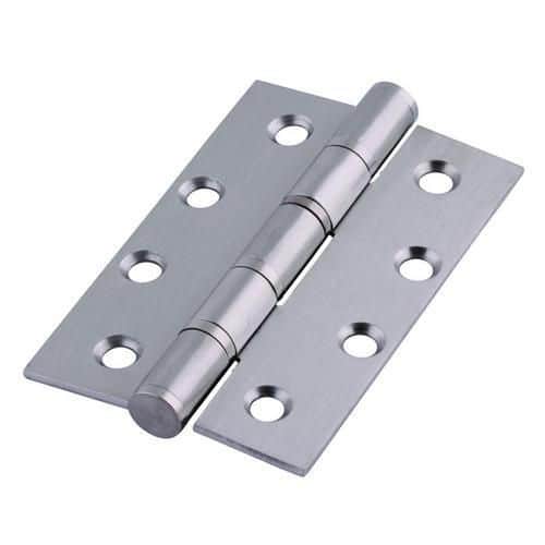 Stainless Steel Washered Hinge - 100 x 66 x 2.5mm - Satin Stainless