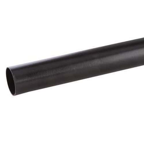 19mm Round Steel Tube - 1219mm Length - Black