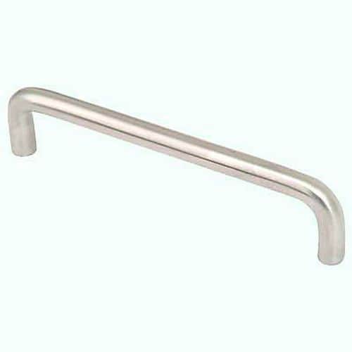 Altro 10mm D-Bar Cabinet Handle - 64mm Centres - Satin Stainless Steel