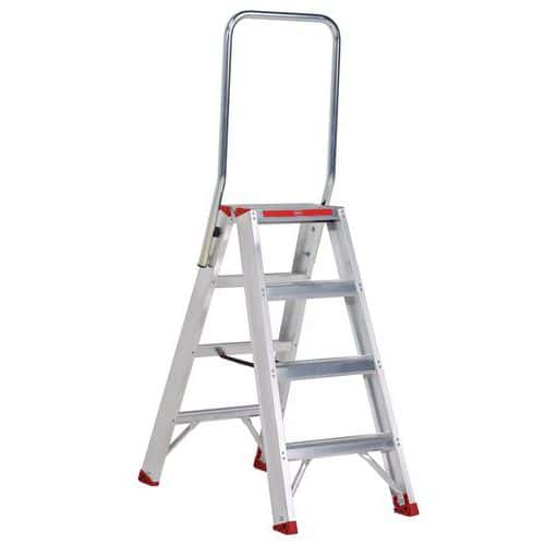 Sierra professional double-sided stepladder
