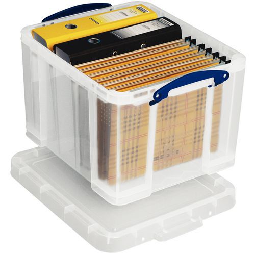 Storage container - Length 395 mm - 9 to 19 l - Translucent model