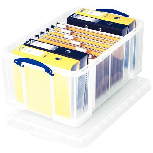 Storage bin - Length 710 mm - Translucent model