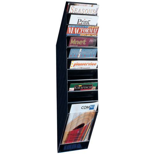 Wall display for brochures