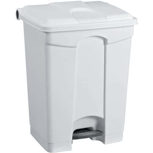 Plastic Pedal Bin - Food Waste - 70-Litre Capacity - Manutan Expert