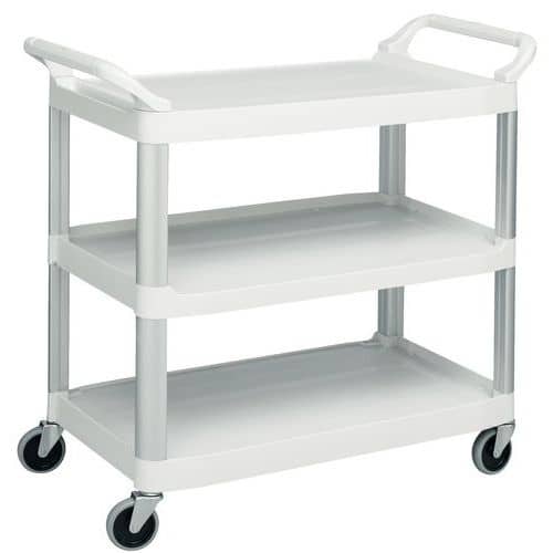 X-tra™ trolley with 3 shelves - Capacity 135 kg - Rubbermaid